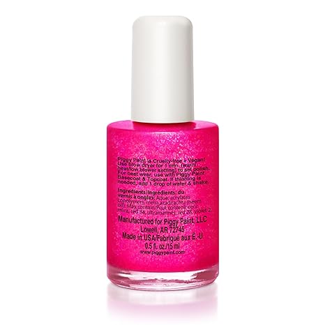 Piggy Paint | 100% Non-Toxic Girls Nail Polish | Safe, Cruelty-free, Vegan, & Low Odor for Kids | Neon Lights